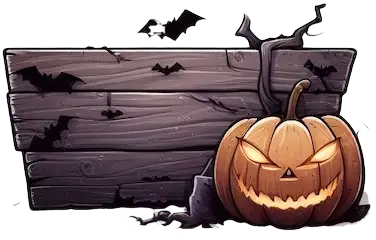 halloween sign